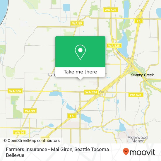 Farmers Insurance - Mai Giron, 44th Ave W map