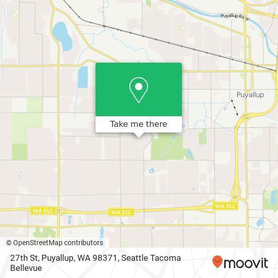 Mapa de 27th St, Puyallup, WA 98371