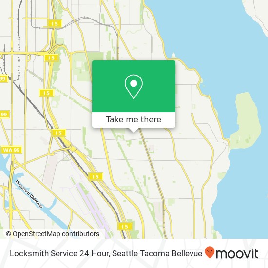 Locksmith Service 24 Hour, 3205 S Lucile St map