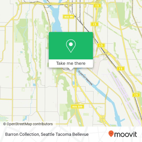 Mapa de Barron Collection, 200 SW Michigan St