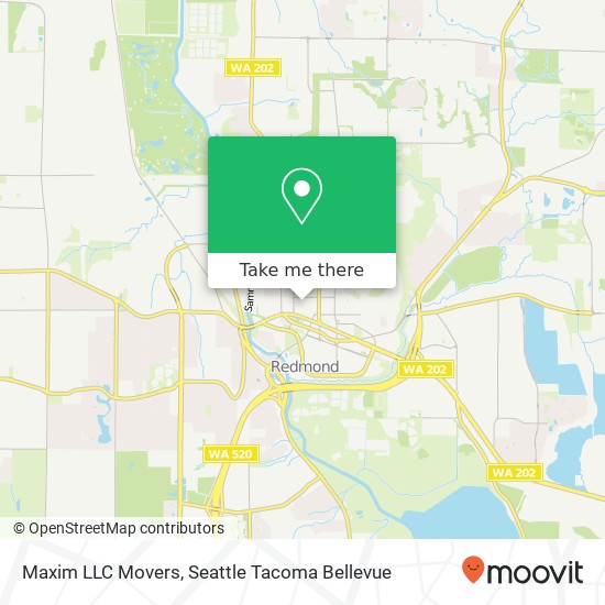 Mapa de Maxim LLC Movers, 16191 NE 83rd St