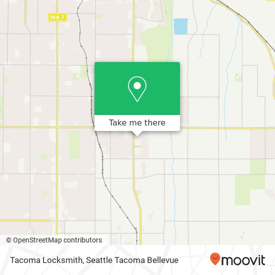 Mapa de Tacoma Locksmith, 1707 74th Street Ct E