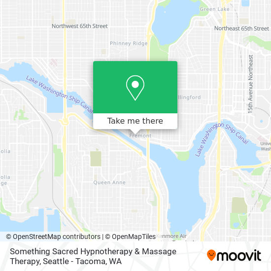 Something Sacred Hypnotherapy & Massage Therapy map