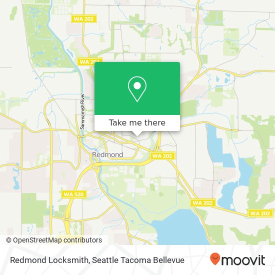 Redmond Locksmith, 7912 170th Ave NE map