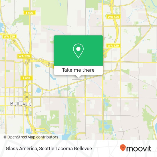 Glass America, 1700 NE 137th Pl map