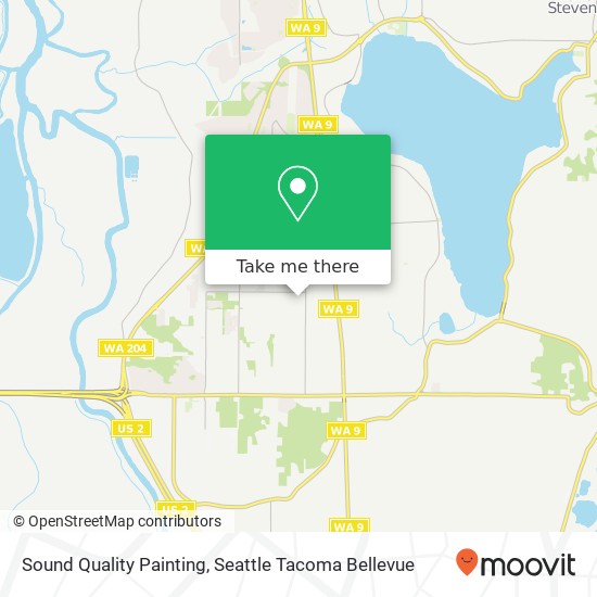 Mapa de Sound Quality Painting, 824 90th Dr SE