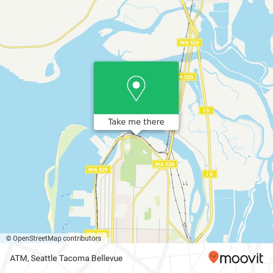 Mapa de ATM, 144 W Marine View Dr
