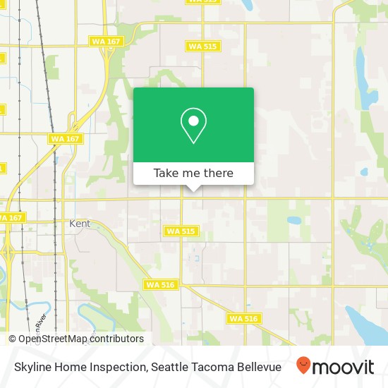 Mapa de Skyline Home Inspection, SE 240th St