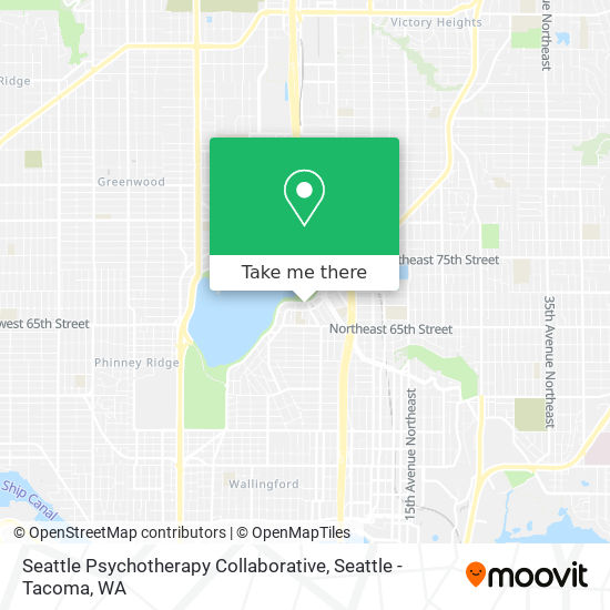 Seattle Psychotherapy Collaborative map