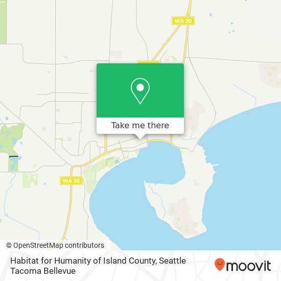 Habitat for Humanity of Island County map