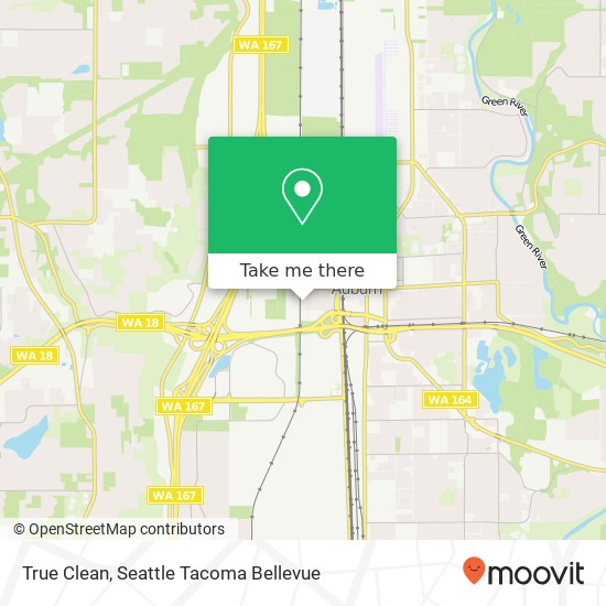 Mapa de True Clean, 201 G St SW