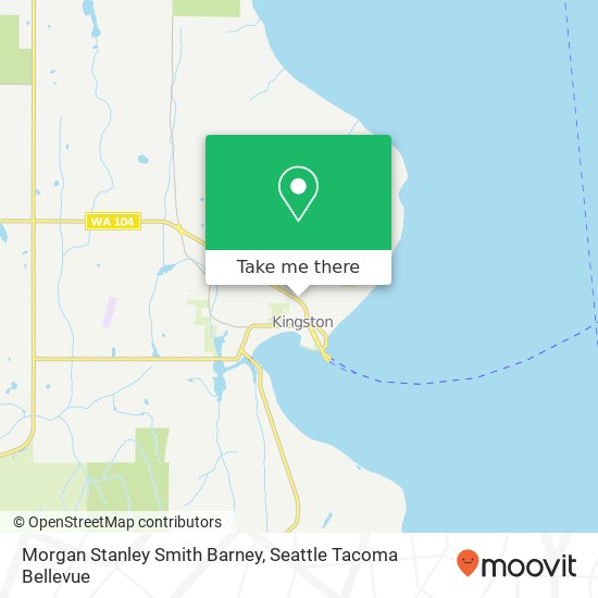Mapa de Morgan Stanley Smith Barney, 10950 NE State Highway 104