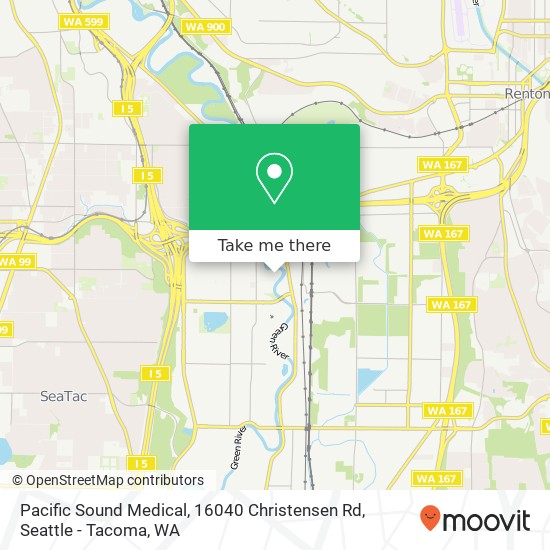 Pacific Sound Medical, 16040 Christensen Rd map