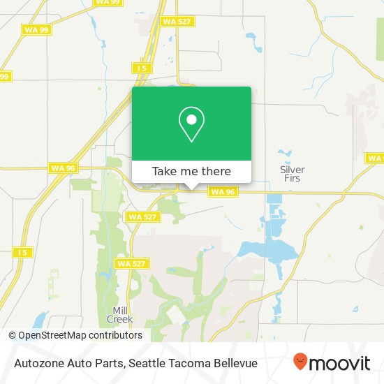 Autozone Auto Parts, 2110 132nd St SE map