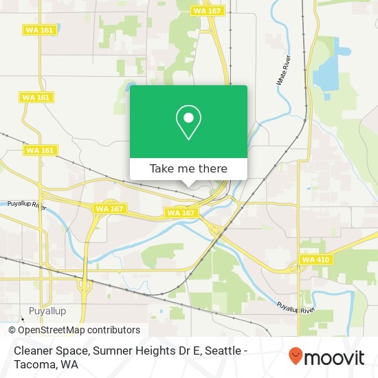 Mapa de Cleaner Space, Sumner Heights Dr E