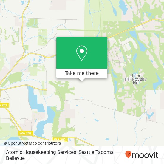 Atomic Housekeeping Services, 21041 NE 85th St map