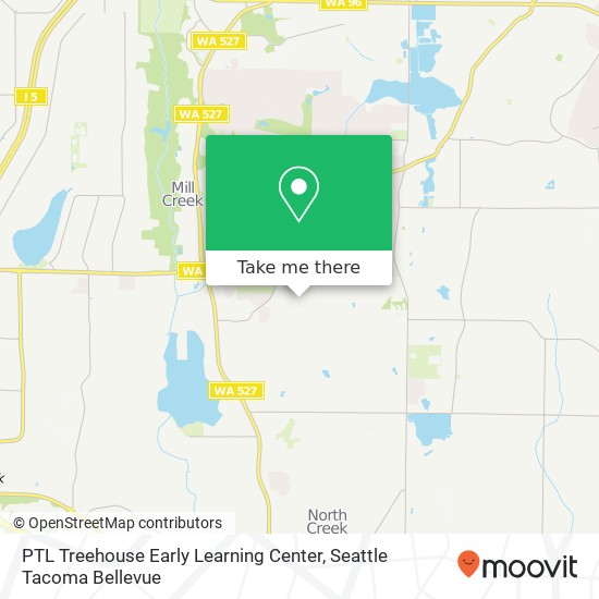 Mapa de PTL Treehouse Early Learning Center, 16703 22nd Ave SE