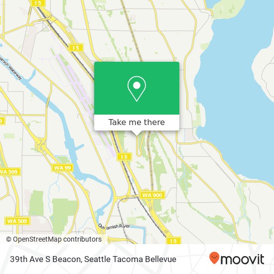 39th Ave S Beacon, Seattle, WA 98118 map