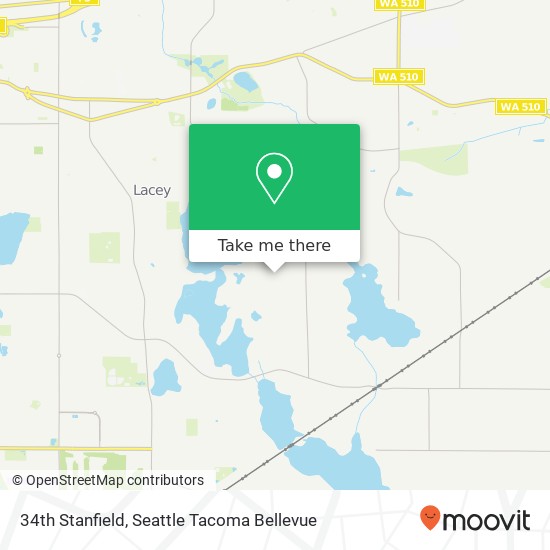 Mapa de 34th Stanfield, Lacey, WA 98503