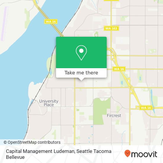 Mapa de Capital Management Ludeman, 1615 S Meyers St