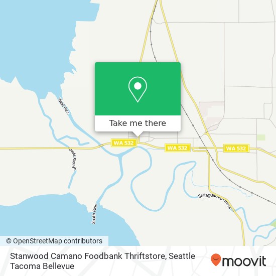 Mapa de Stanwood Camano Foodbank Thriftstore, 27030 102nd Ave NW