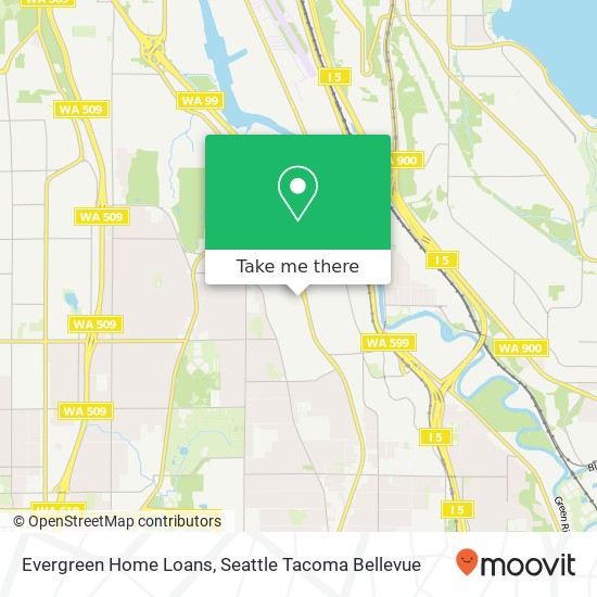 Evergreen Home Loans, 12201 Tukwila International Blvd map