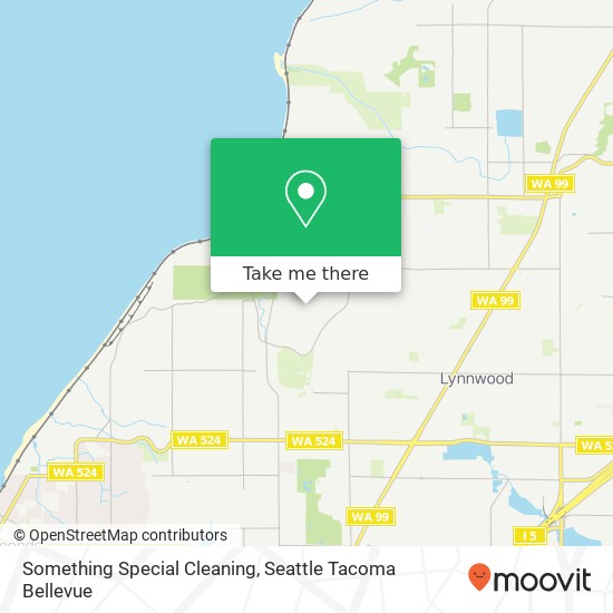 Something Special Cleaning, 73rd Ave W map