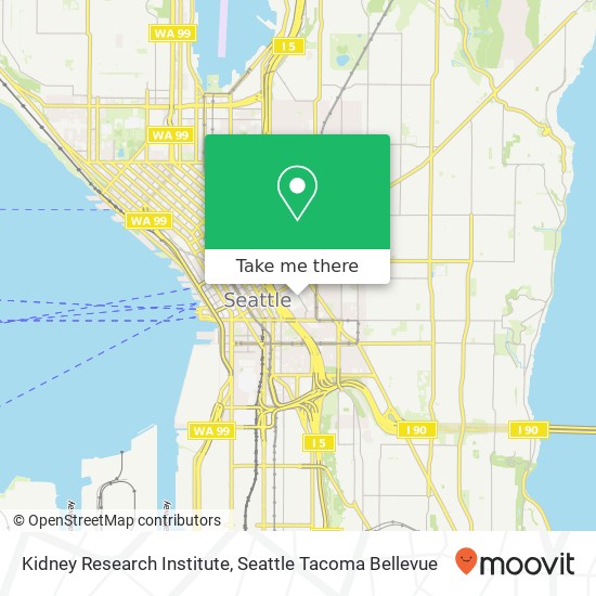 Mapa de Kidney Research Institute, 325 9th Ave