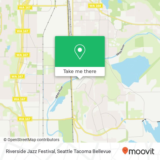 Mapa de Riverside Jazz Festival