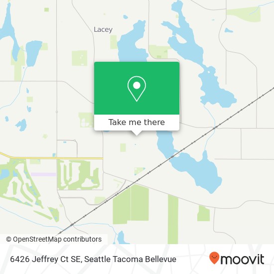 6426 Jeffrey Ct SE, Lacey, WA 98513 map