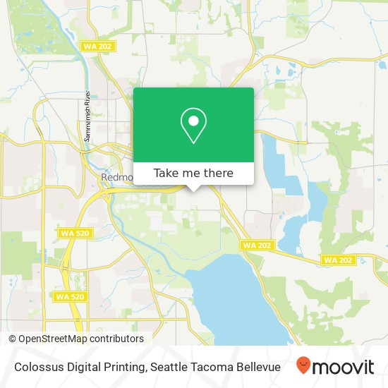 Mapa de Colossus Digital Printing, 6855 176th Ave NE