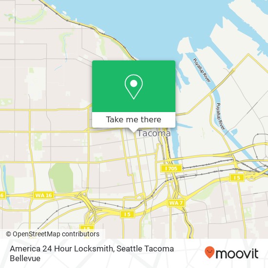 America 24 Hour Locksmith, 801 S 14th St map