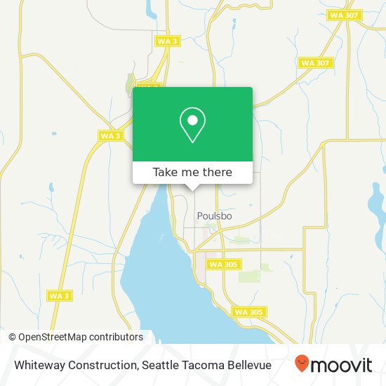 Whiteway Construction map