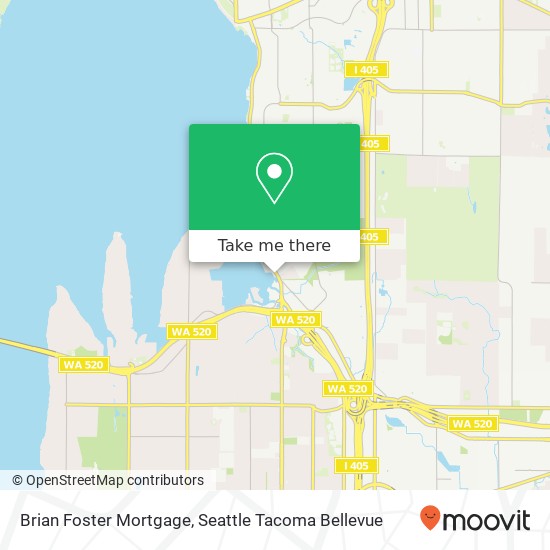 Mapa de Brian Foster Mortgage, 4055 Lake Washington Blvd NE