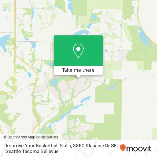 Mapa de Improve Your Basketball Skills, 3850 Klahanie Dr SE