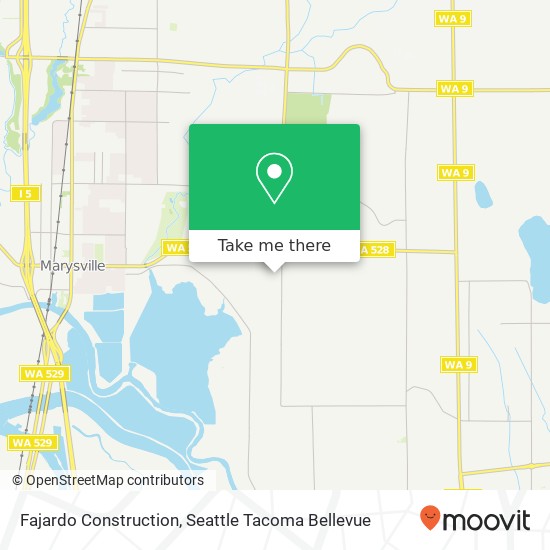 Fajardo Construction map