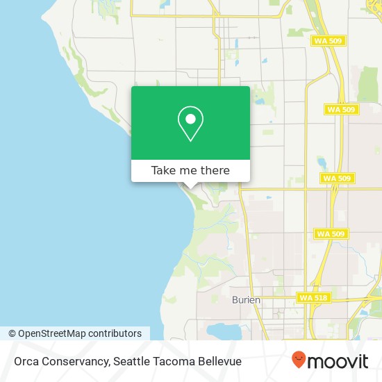 Orca Conservancy, 12637 Shorewood Dr SW map