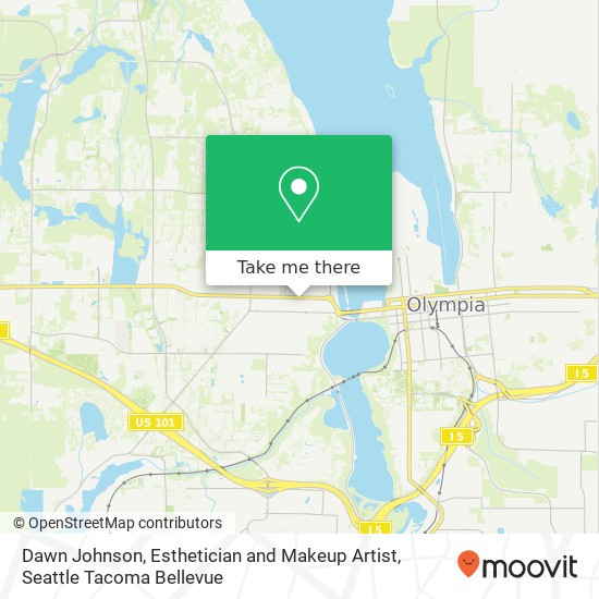 Mapa de Dawn Johnson, Esthetician and Makeup Artist, Rogers St NW