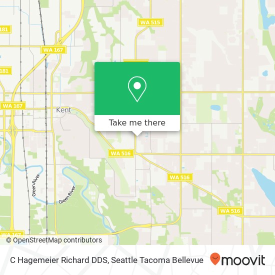 C Hagemeier Richard DDS, 25052 104th Ave SE map