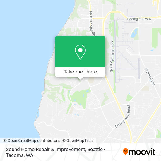 Sound Home Repair & Improvement map