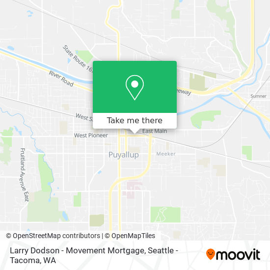 Larry Dodson - Movement Mortgage map