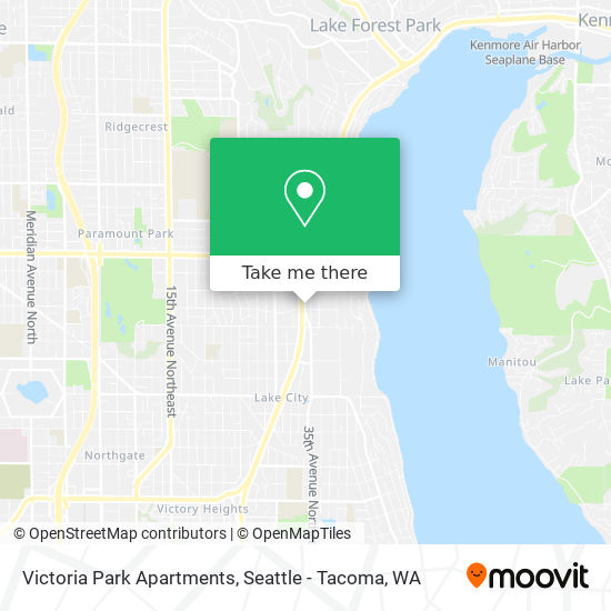 Victoria Park Apartments map