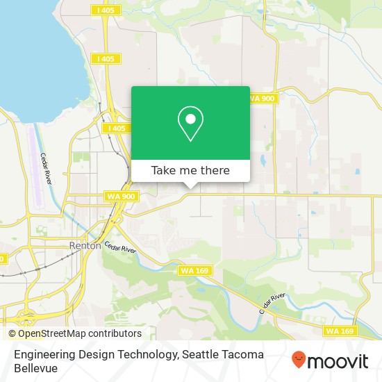 Mapa de Engineering Design Technology, 3000 NE 4th St