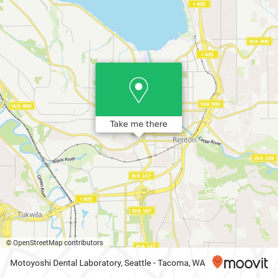 Mapa de Motoyoshi Dental Laboratory