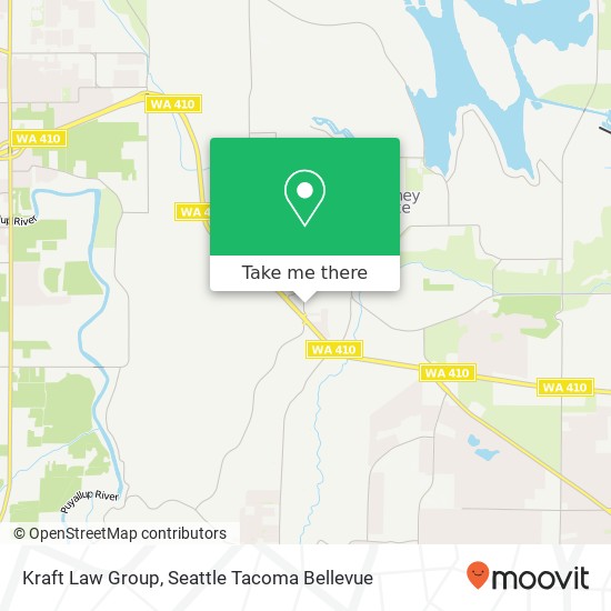 Mapa de Kraft Law Group, 8910 Main St E