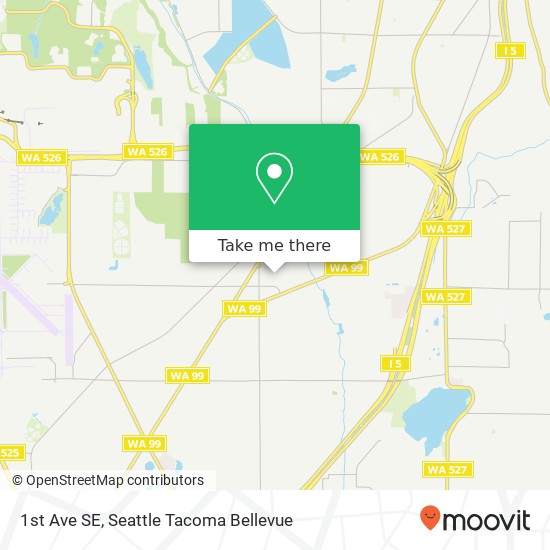 1st Ave SE, Everett, WA 98204 map