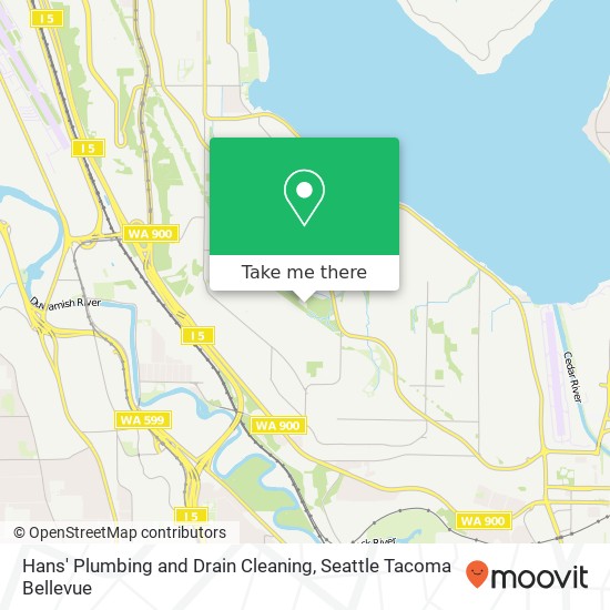 Mapa de Hans' Plumbing and Drain Cleaning