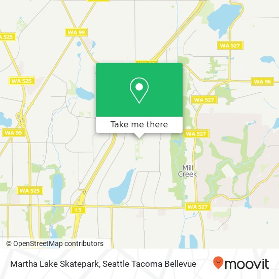 Martha Lake Skatepark, Lynnwood, WA 98087 map