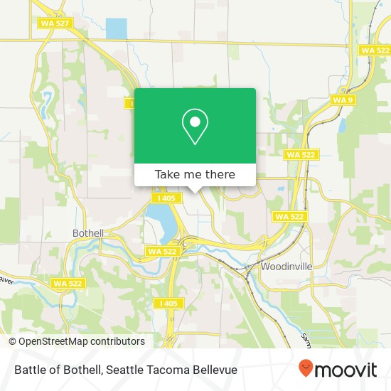 Mapa de Battle of Bothell, 19113 120th Ave NE