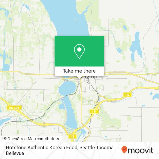 Hotstone Authentic Korean Food, 119 5th Ave SW map